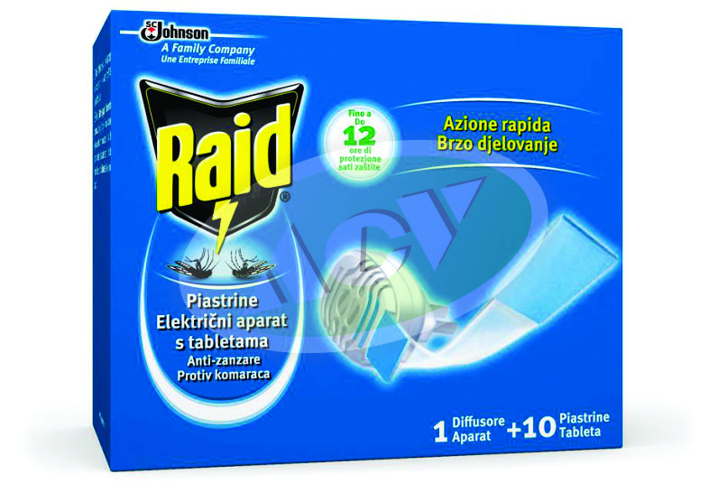 RAID ELEKTRICNI APARAT SA TABLETAMA